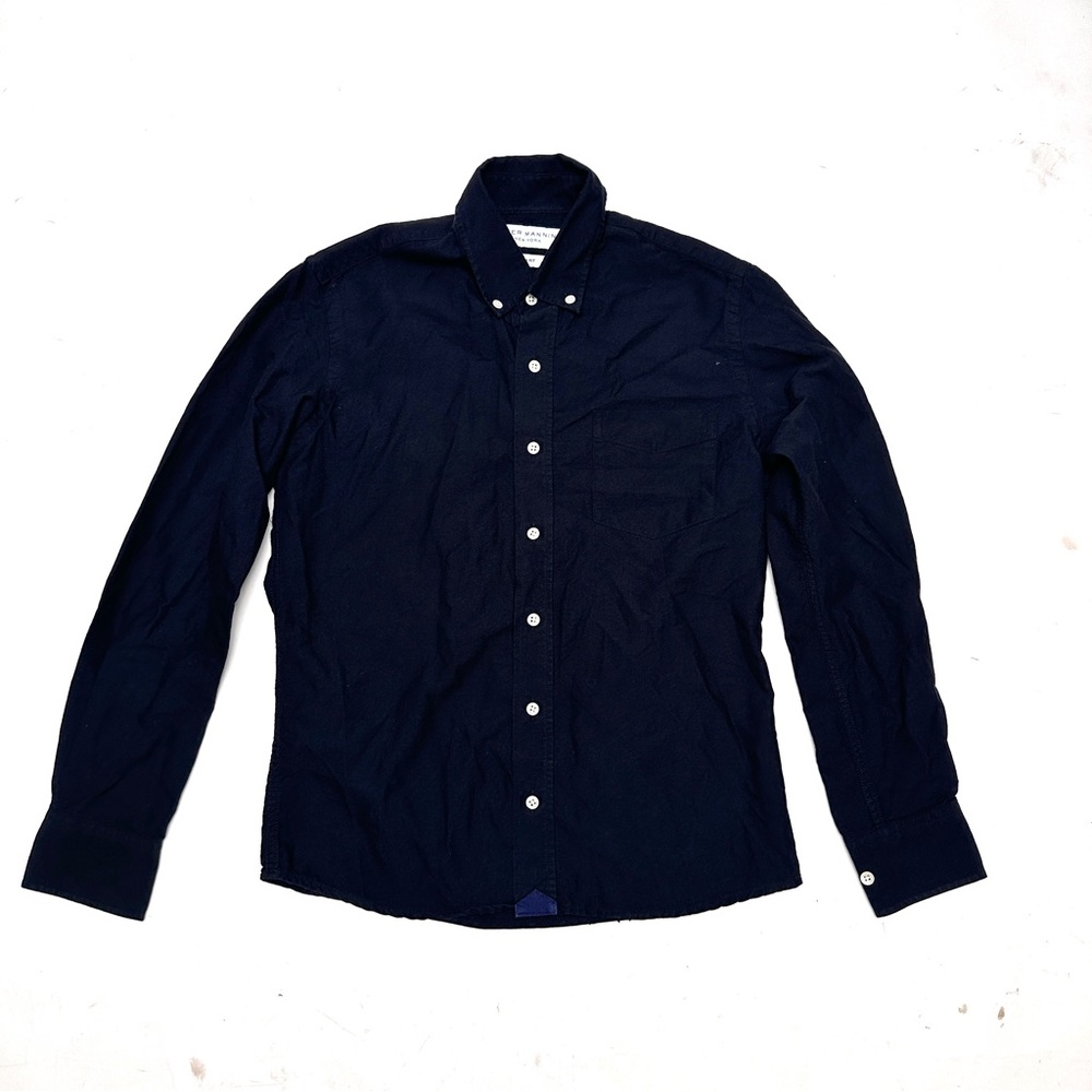 Peter manning Button down shirt Sz 1 Slim